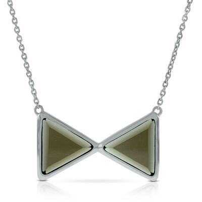 Bowtie Quartz Necklace