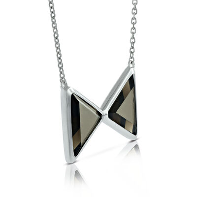 Bowtie Quartz Necklace