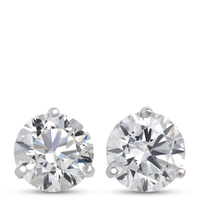 Ikuma Canadian Diamond Solitaire Earrings 14K, 2 ctw.