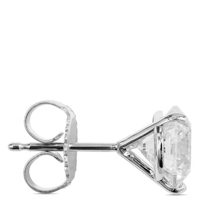 Ikuma Canadian Diamond Solitaire Earrings 14K, 3 ctw.