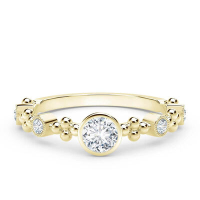 De Beers Forevermark Tribute™ Diamond Ring 18K