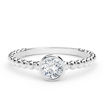 De Beers Forevermark Tribute™ Diamond Ring 18K
