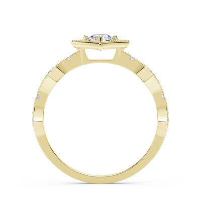 De Beers Forevermark Tribute™ Modern Diamond Ring 18K