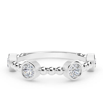 De Beers Forevermark Tribute™ 4-Stone Diamond Ring 18K