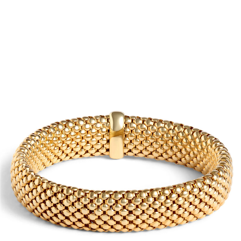 Toscano Stretchy Bracelet, 14K Yellow Gold image number 0
