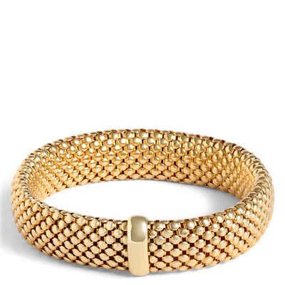 Toscano Stretchy Bracelet, 14K Yellow Gold