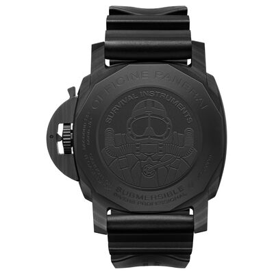 Panerai Submersible Marina Militare Carbotech™ Black Dial Watch, 47mm