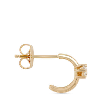 Ikuma Canadian Cluster Diamond Earrings, 14K Yellow Gold