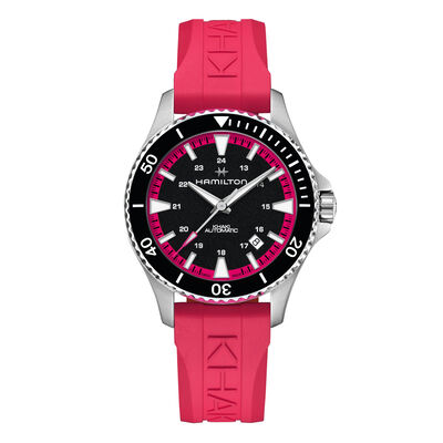 Hamilton Khaki Navy Scuba Auto Watch Black Dial, 40mm