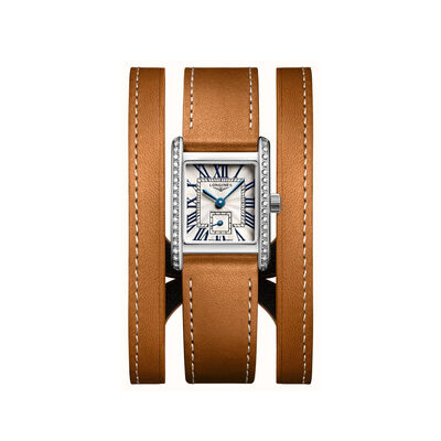 Longines Mini DolceVita Silver Dial Watch, 29mm