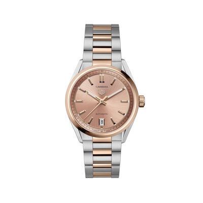 TAG Heuer Carrera Date Pink Dial, 36mm