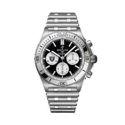 Breitling Chronomat B01 NFL Las Vegas Raiders Edition Black Dial Watch, 42mm