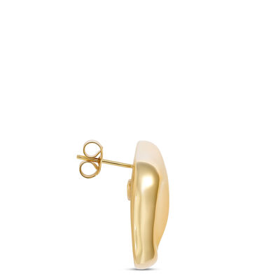 Toscano Freeform Stud Earrings, 14K Yellow Gold