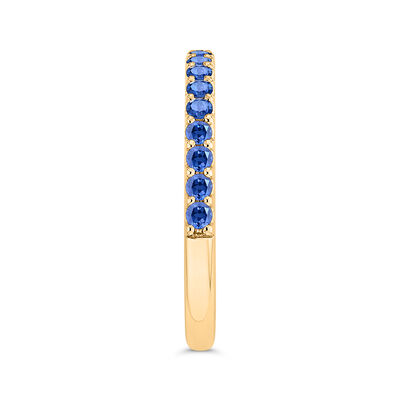 Bella Ponte Sapphire Tiger Band, 14K Yellow Gold