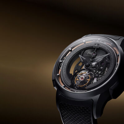 IWC Big Pilot’s Watch Shock Absorber Tourbillon XPL Skeleton Dial Watch, 44mm