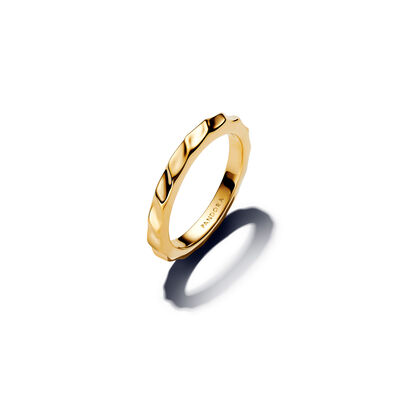 Pandora Rippled Band Ring
