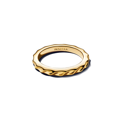 Pandora Rippled Band Ring