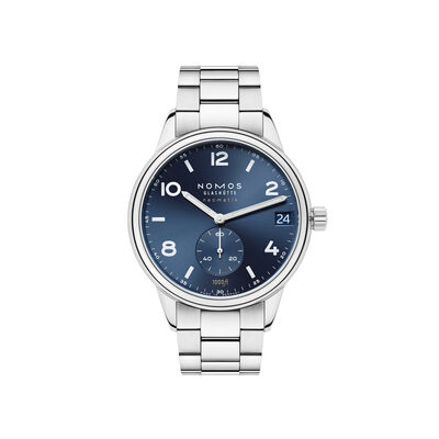 NOMOS Club Sport Neomatik 42 Date Blue Dial Watch, 42mm