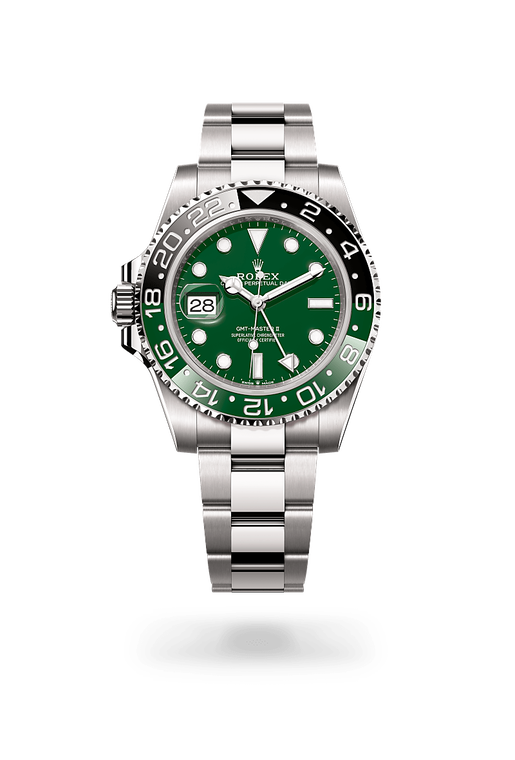 rolex gmt-master ii in 18 kt white gold, m126729vtnr-0001 - ben bridge